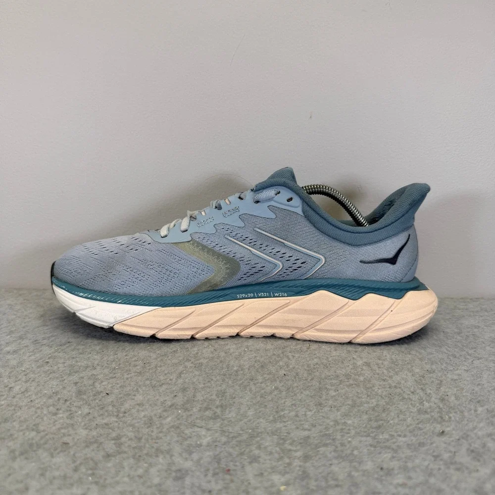 Hoka One One Arahi 5 Womens Shoes Size 9.5 Blue Fog Running Sneakers 1115012BFPB